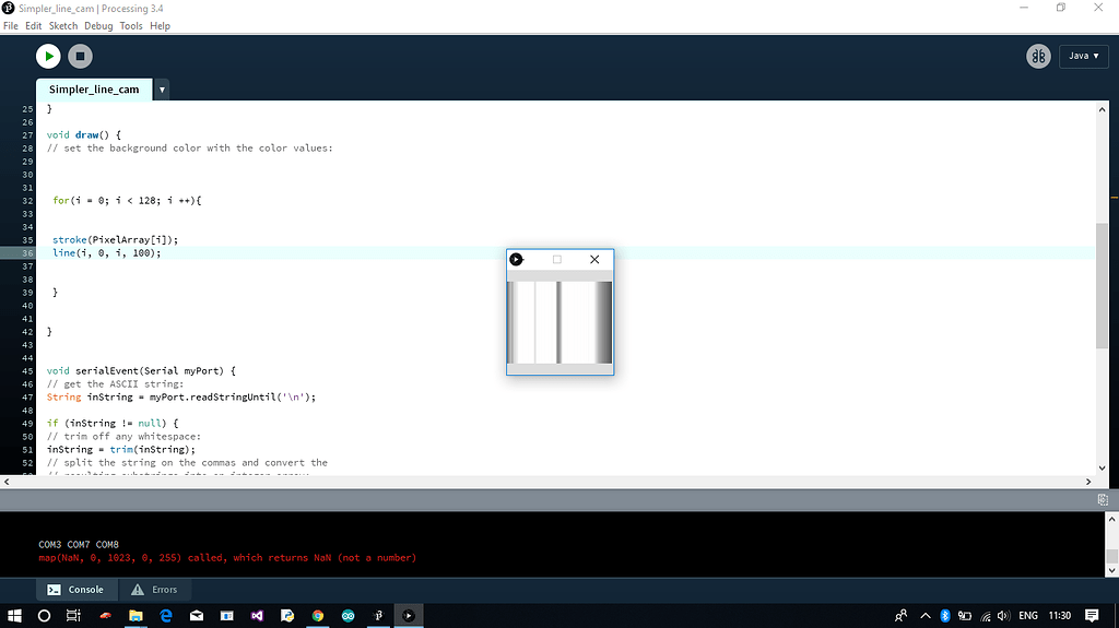 Understanding working of TSL1401CL - Programming Questions - Arduino Forum