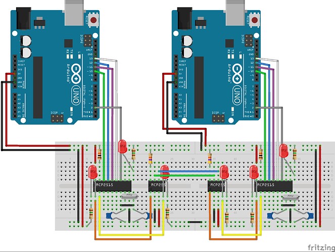 [solved] CAN Network with MCP2515 & MCP2551 wiring problem - Networking ...
