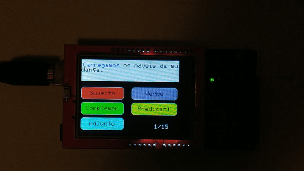 arduino tft display and font library quotation