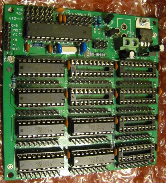 6 digit 7 Segment display - TPIC6B595 schematic component? - General ...
