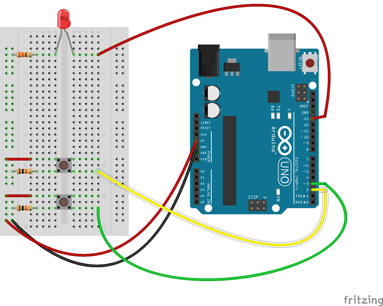 [SOLVED] Push Button Repeats - Programming - Arduino Forum