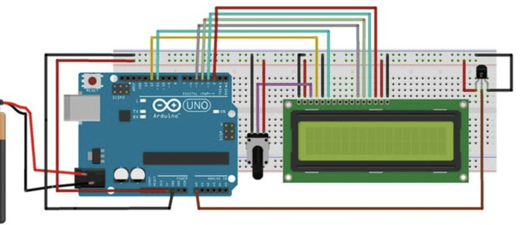 Temperature Sensor with LCD - Sensors - Arduino Forum