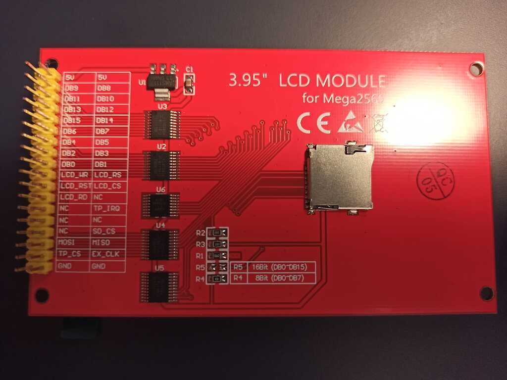 Display, 3.95" Mega 2560 shield - Displays - Arduino Forum