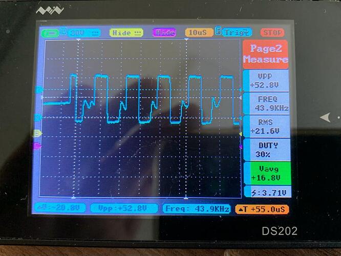 102pwm 30kRPM arduino