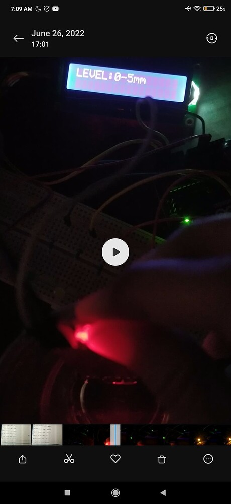 Water level sensor Arduino issue on how to stop water from sitting ...