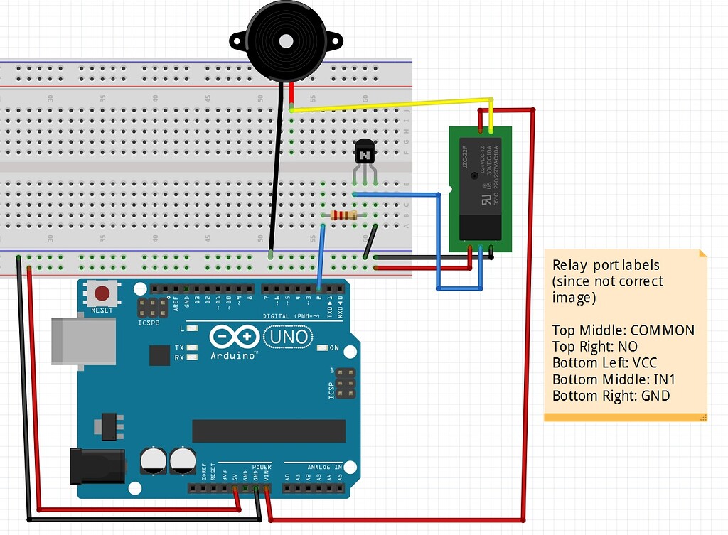 Arduino Relay Module not switching with transistor - Motors, Mechanics ...