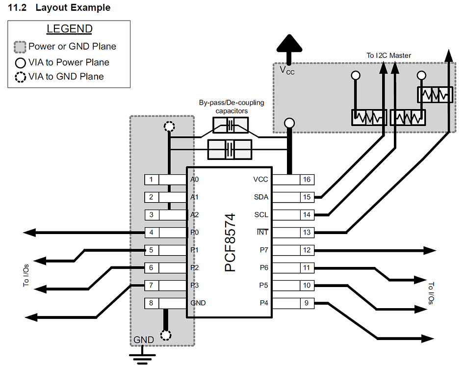 PCF8574T circuit - General Electronics - Arduino Forum