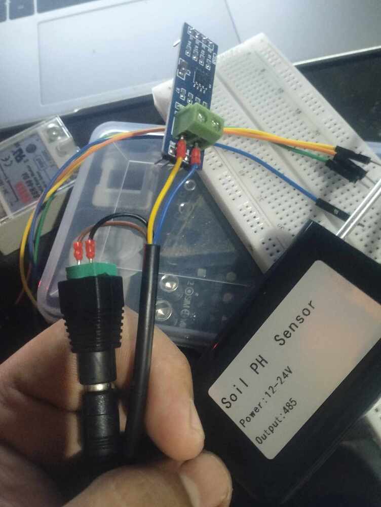 Need help configuring soil ph sensor with rs485 output - Sensors ...