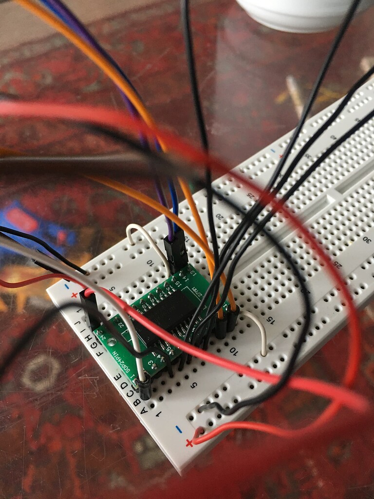 Using analoge capacitive touch sensors with 16-channel MUX ...