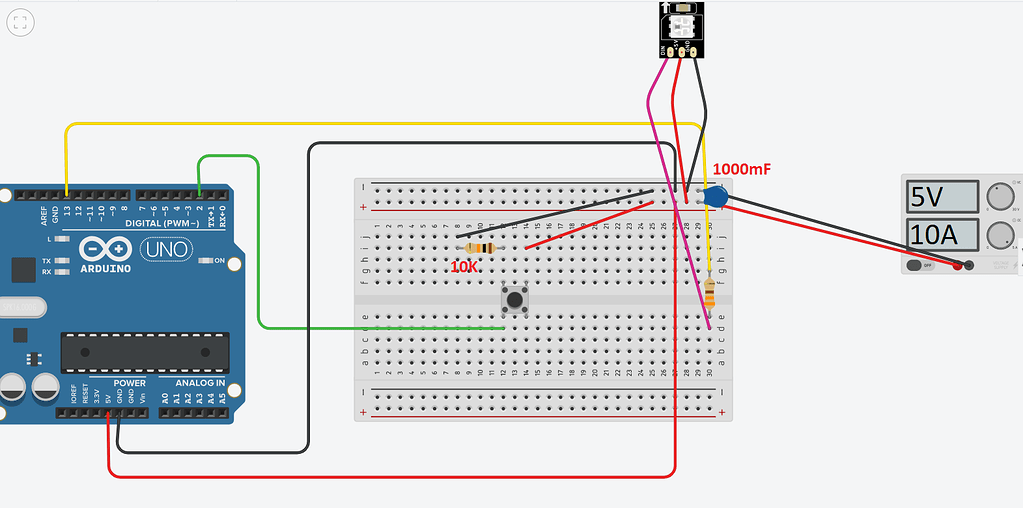 Testing WS2812 after short - LEDs and Multiplexing - Arduino Forum