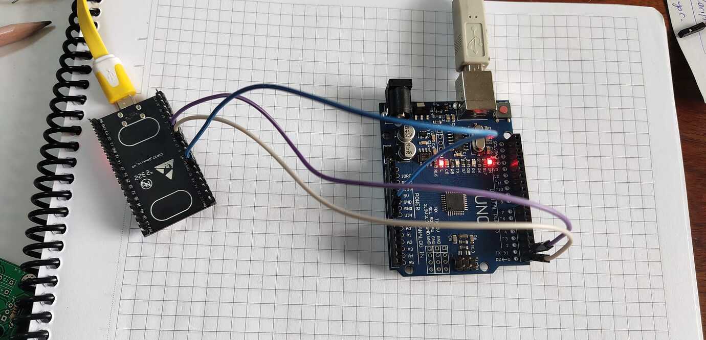 UART constraint between ESP32 and Arduino UNO - Networking, Protocols ...