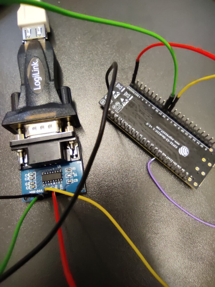 Interfacing MAX232/TTL with ESP32S - Programming - Arduino Forum