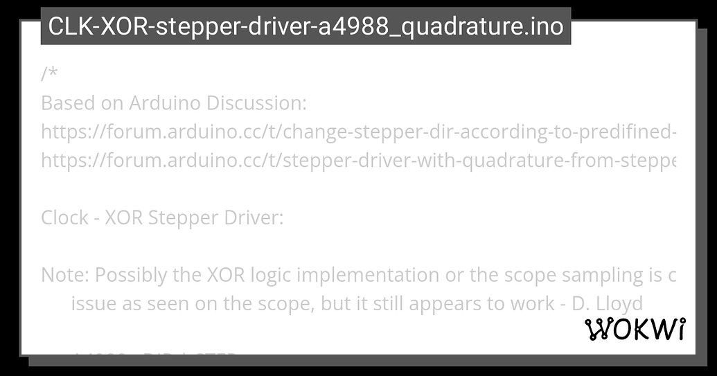 Stepper Driver with Quadrature from Stepper.h or Encoder Motors