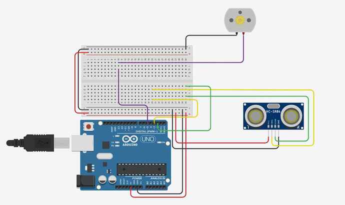 Ultrasonic sensor controlling DC motor - General Electronics - Arduino ...