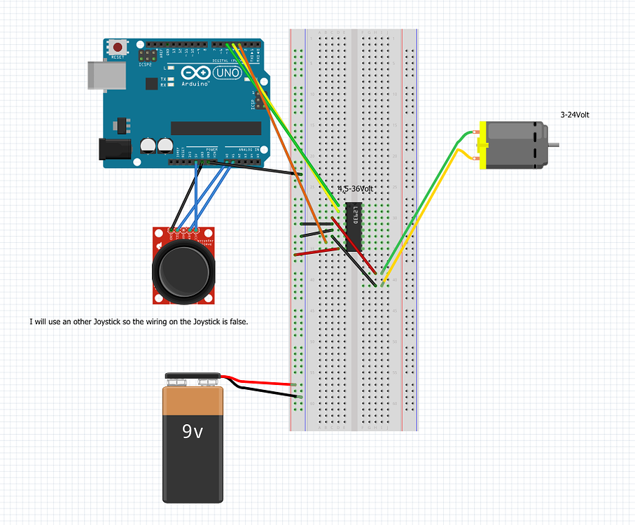 Dc motor control with L293d and Arduino Uno - Motors, Mechanics, Power ...