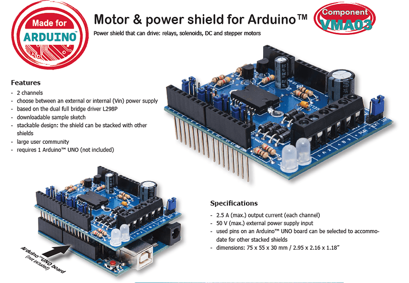 Commande d'un moteur DC 24V avec une batterie 24V sous arduino ...