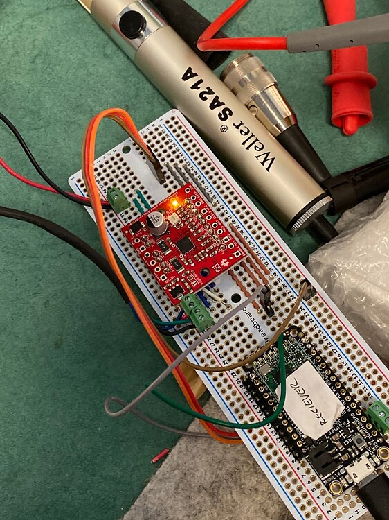 MotionKing 17H2A Stepper Motor with BigEasy Driver not working. Making