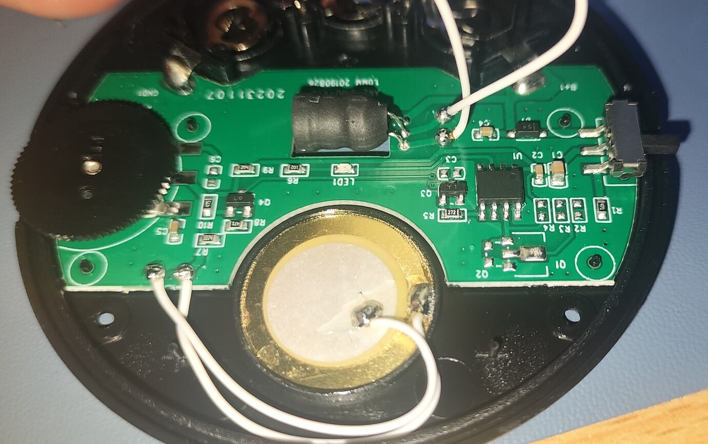 Intercepting I/O on this simple vibration alarm / glass break alarm ...