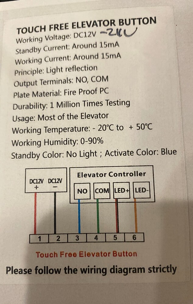 Help Proximity Touchless button to replace switch in circuit - General ...