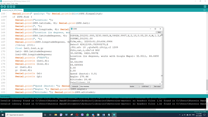 Breakout Arduino Parsing using Adafruit Ultimate GPS - Programming ...