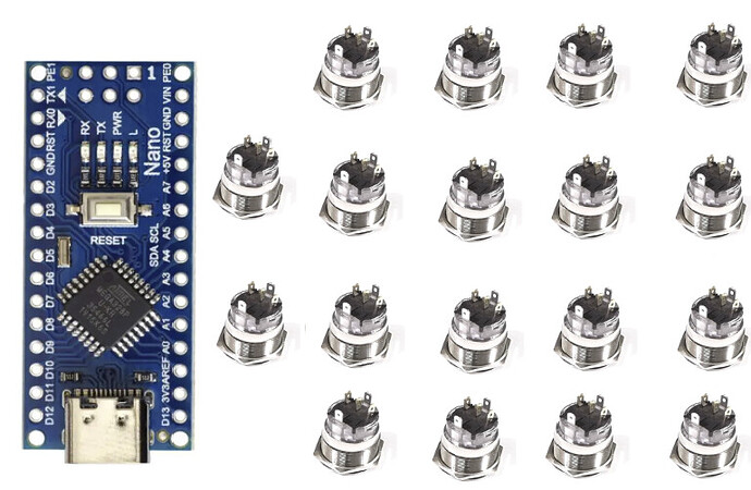 Need help with wiring a 5pin metal push button with led - General ...