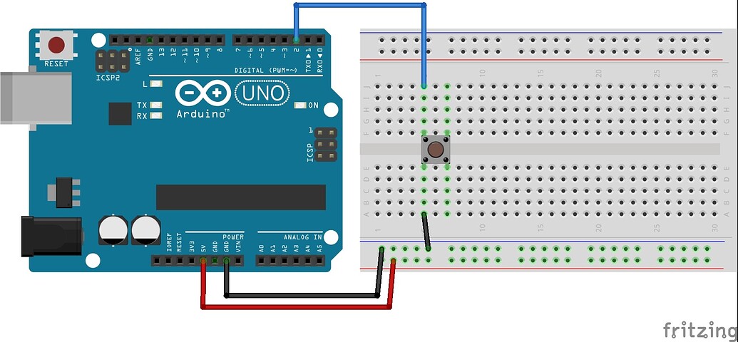 Pushbutton and Pull-Up Resistor - General Guidance - Arduino Forum