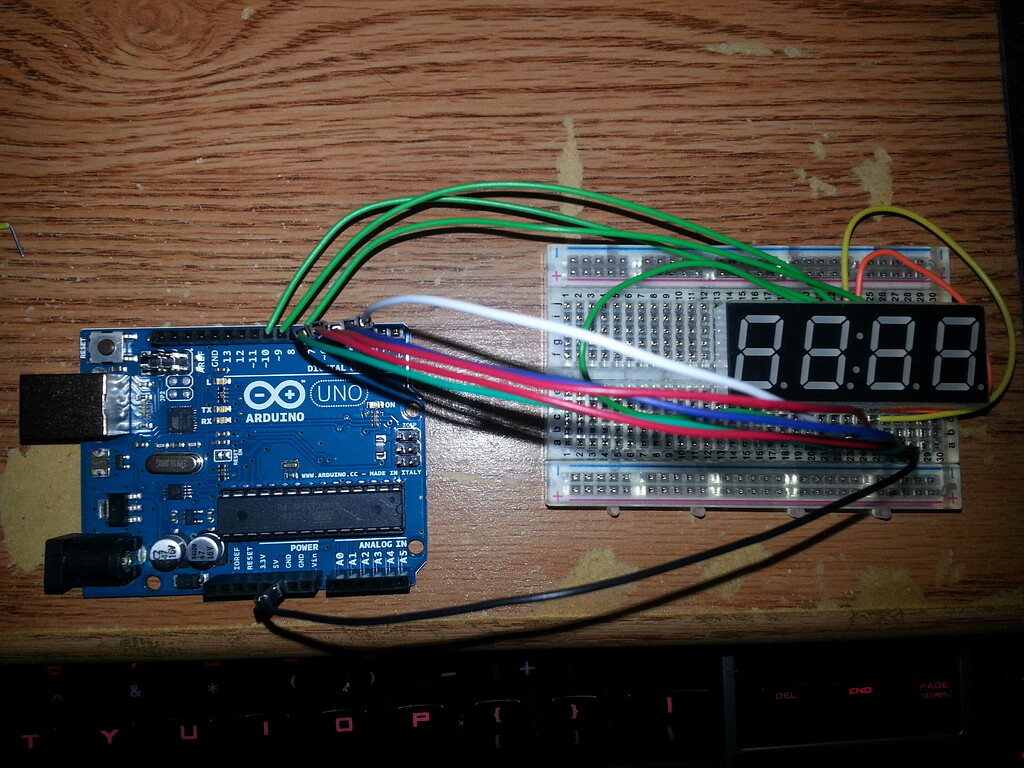 4 digit display help - Displays - Arduino Forum