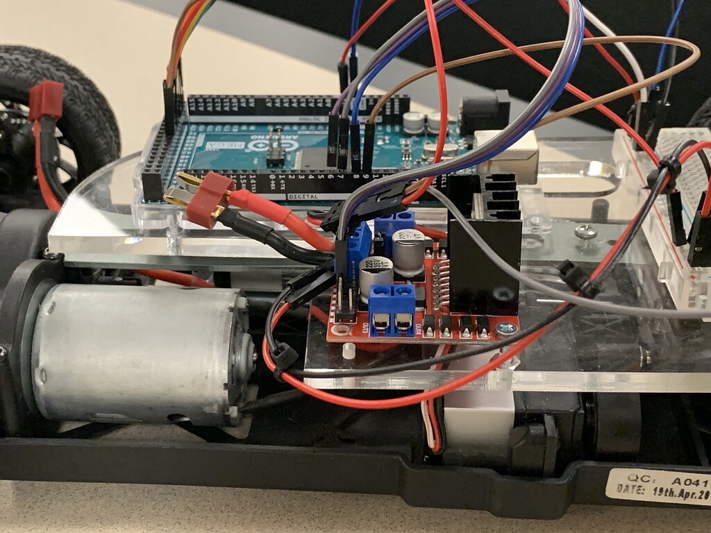 Autonomous Line Follower PID with front steering servo - General ...