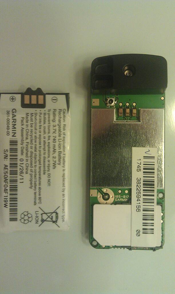 GPS Battery Life Upgrading to bigger LithiumIon Battery General