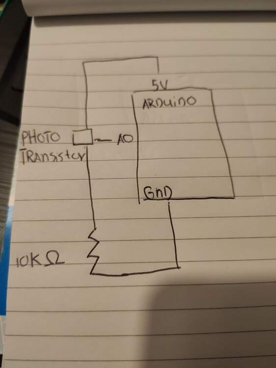 Phototransistor [Light Detection] - General Electronics - Arduino Forum