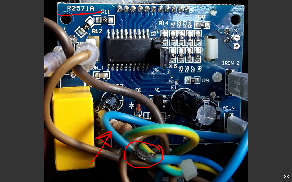 blown resistors in soldering iron. Why and how to fix? General