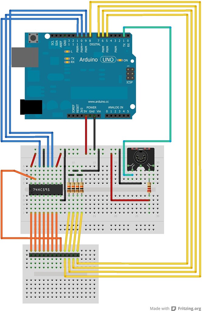 Problem with the keyboard midi out project - General Guidance - Arduino ...