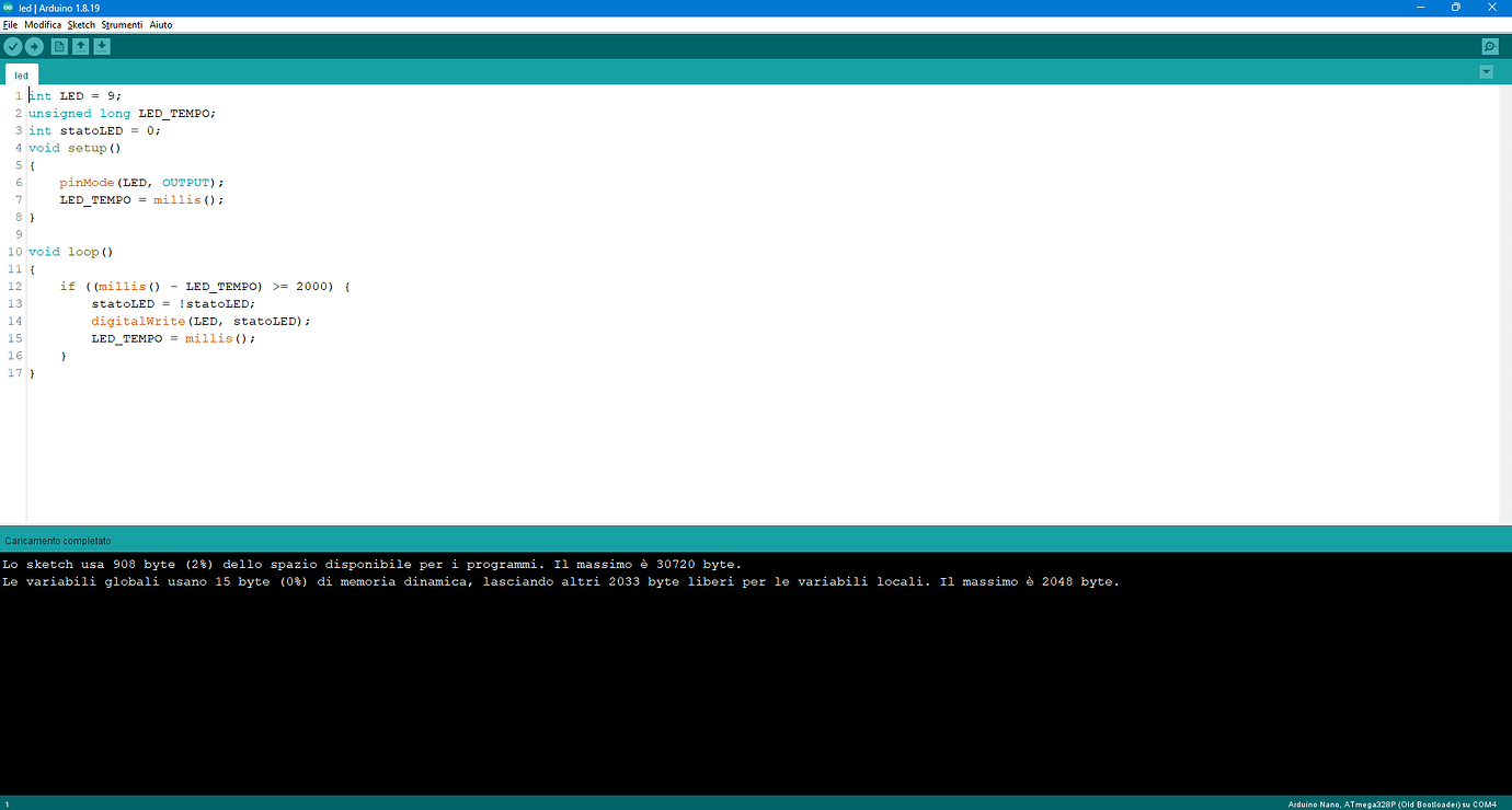 Arduino nano della Az-Delivery - (Windows e porta COM4) - Generale ...