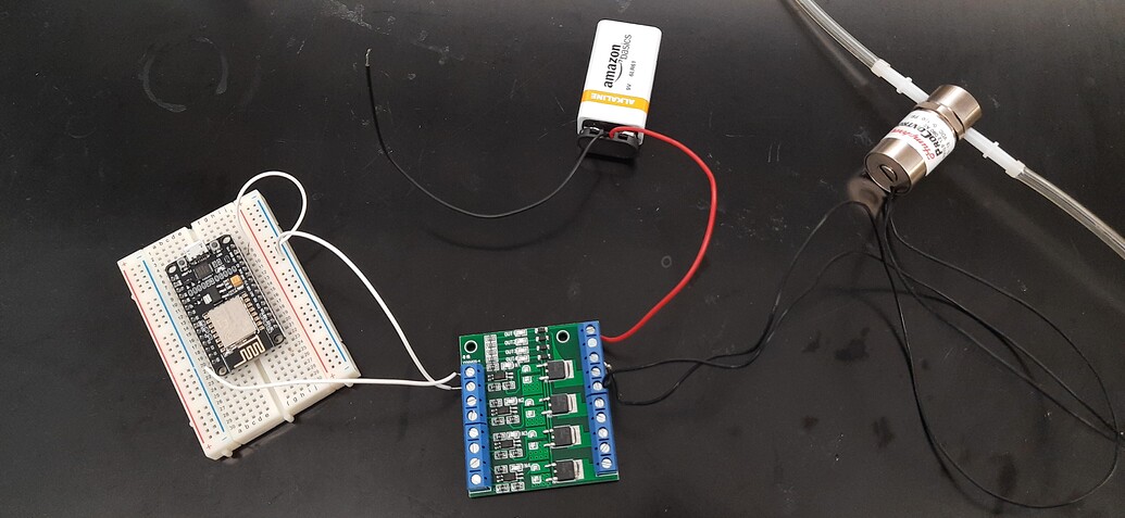 Controlling a proportional valve with Robotshop circuit - General ...