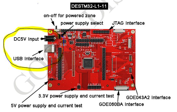 Layout of DESTM32-T's Main Board.PNG