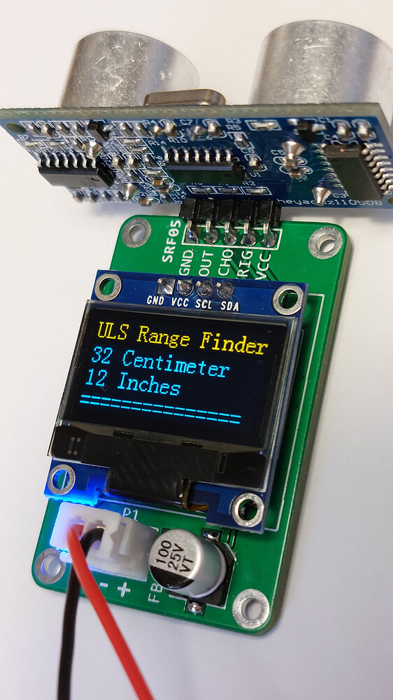 An Ultrasonic Range Finder Using Arduino - Education - Arduino Forum