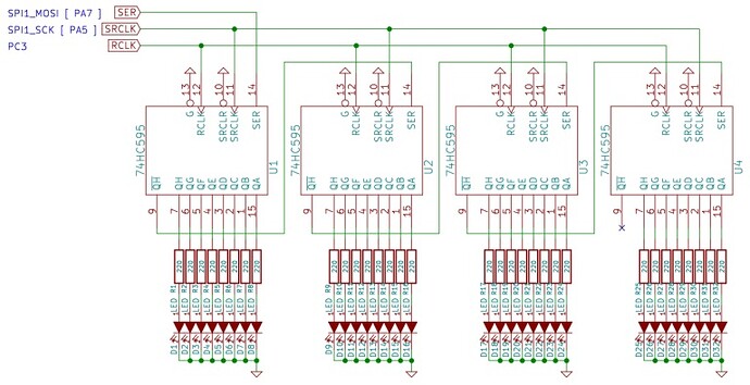 stm32_74hc595_schematics