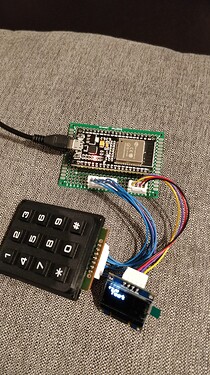 ESP32 with OLED and matrix keypad gives random key released events ...