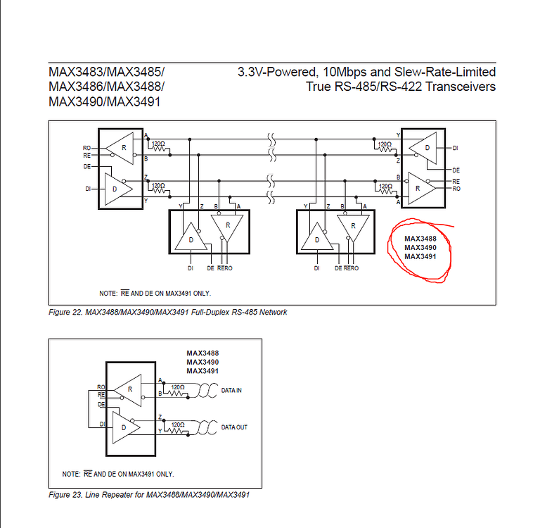MAX3490 dubious datasheet - Product Design - Arduino Forum