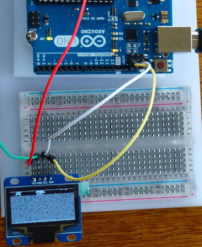 OLED 1.3" I2C IIC 128x64 Serial LCD - Faulty? - Displays - Arduino Forum