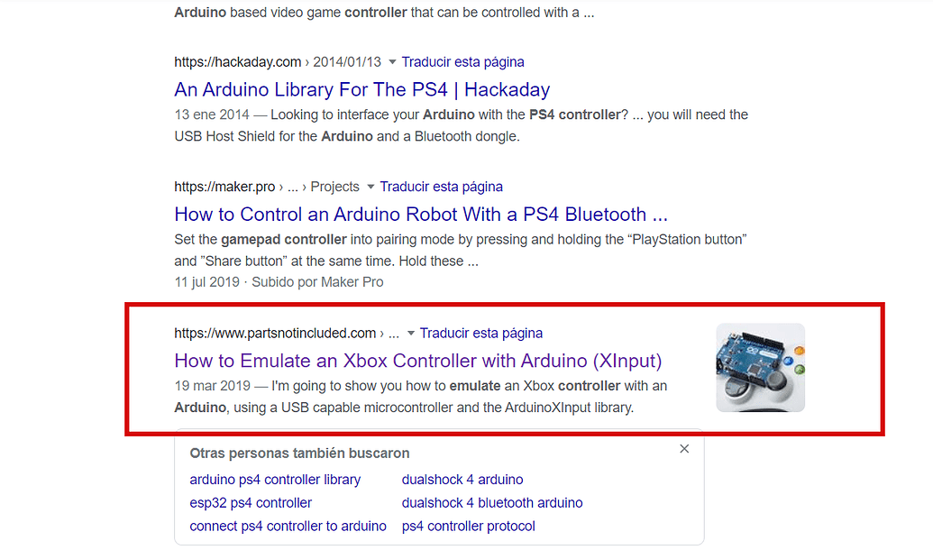 Arduino joystick para ps4 - Software - Arduino Forum