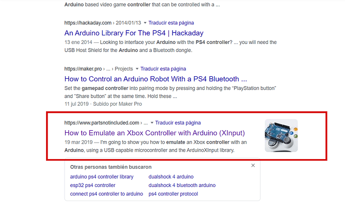 Arduino joystick para ps4 - Software - Arduino Forum