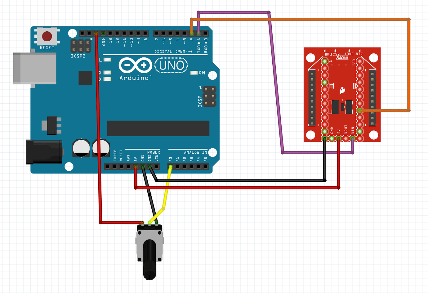 LED Flicker When Connected to TX General Electronics Arduino Forum