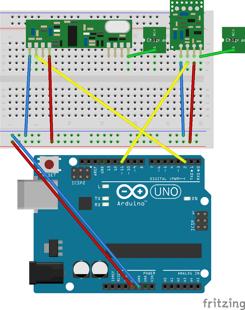 RF Transmitter and Receiver Wiring - General Electronics - Arduino Forum