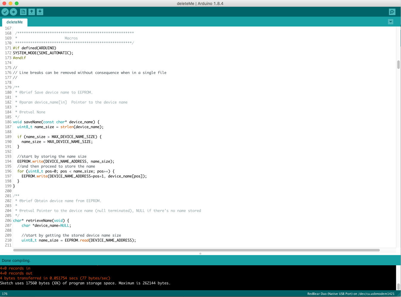 Compile error (unless adding extra lines) when multiple files in a ...