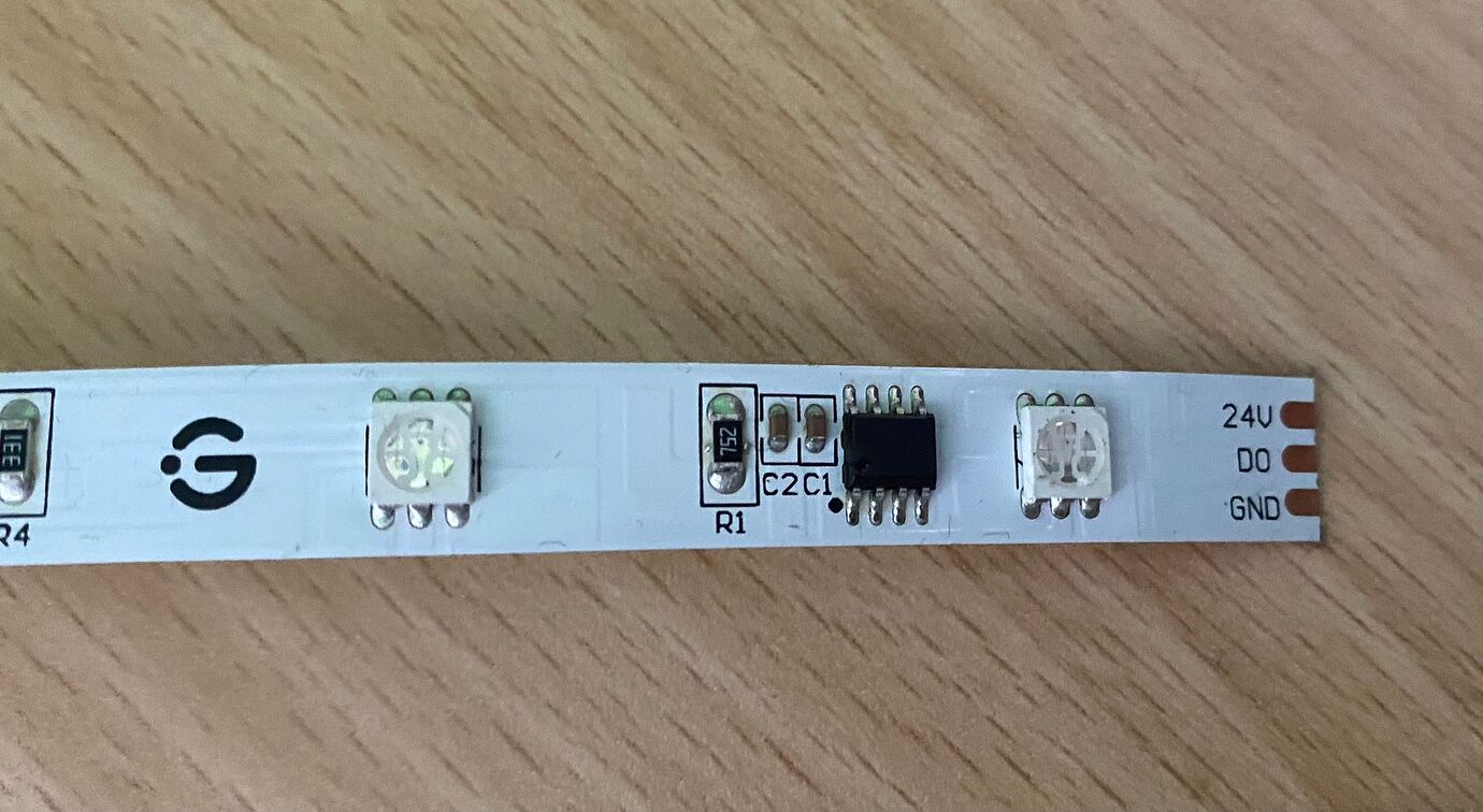 Ws2811 strip from govee with arduino - LEDs and Multiplexing - Arduino ... image.