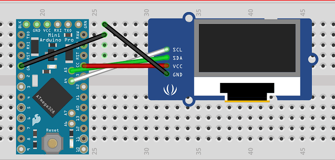 Half black screen and half normal screen - Displays - Arduino Forum