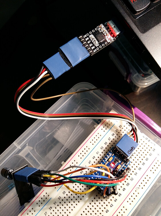 3V3 Arduino Pro mini has 5V VCC voltage - Networking, Protocols, and ...