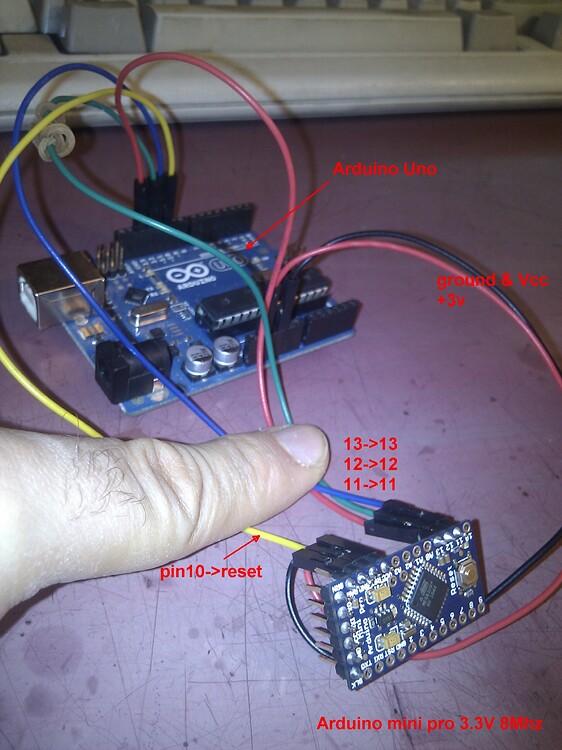 how to burn the bootloader of an arduino pro mini ? - 3rd Party Boards ...