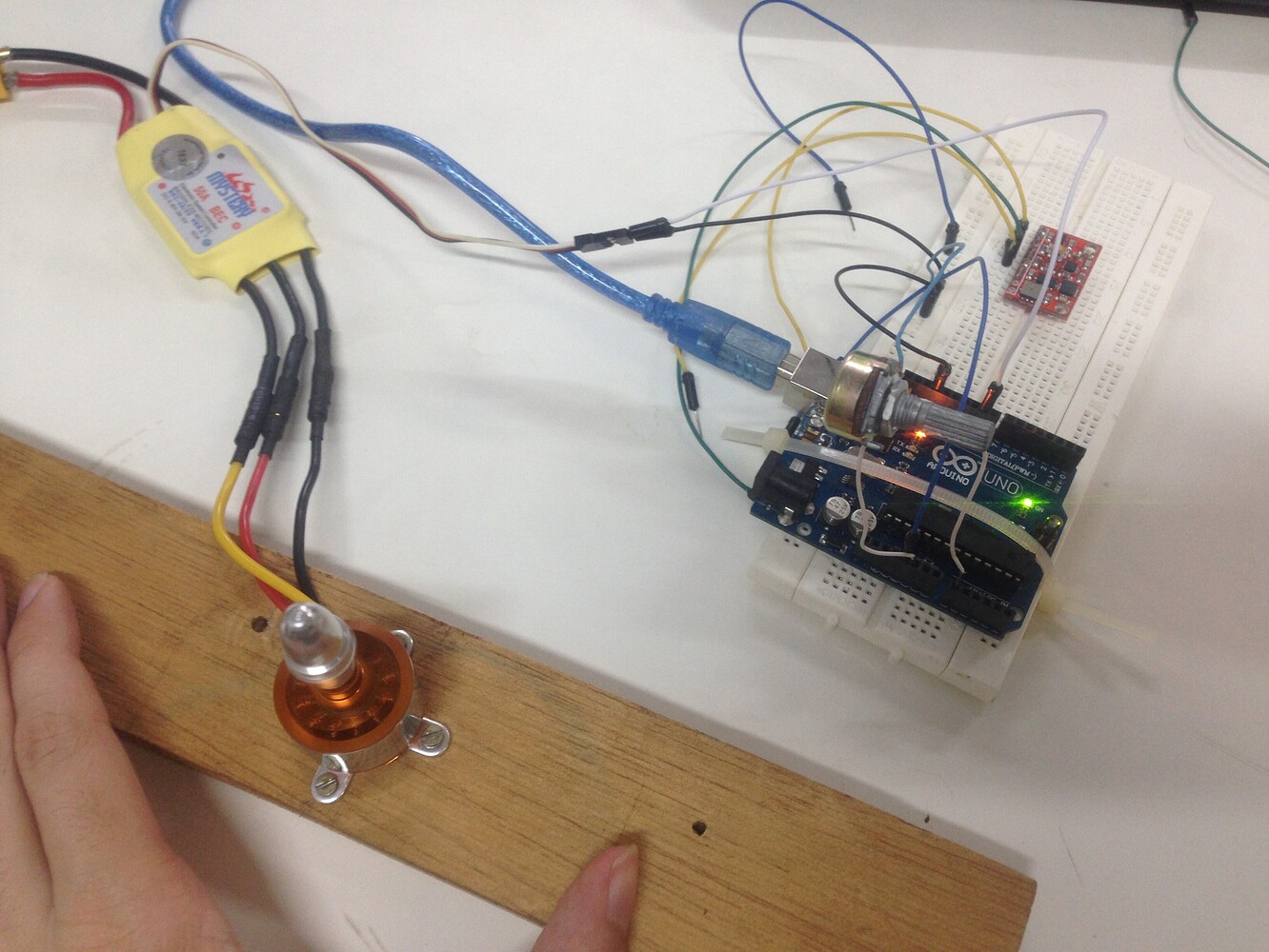 Arduino+potentiometer+ brushless motor= burned motor - Motors ...